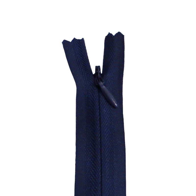 Seeking ROAM Invisible Zippers, Nylon Coil, #3, 2 Pieces (Navy, 18") - Image 2